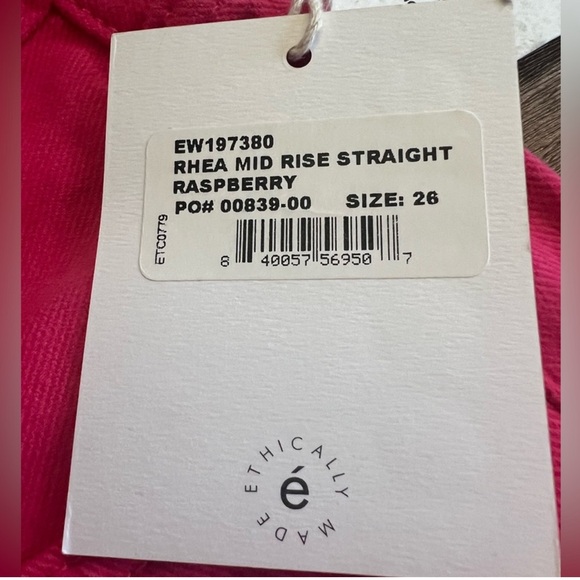 NWT ÉTICA JEANS 26/4 - Picture 5 of 10